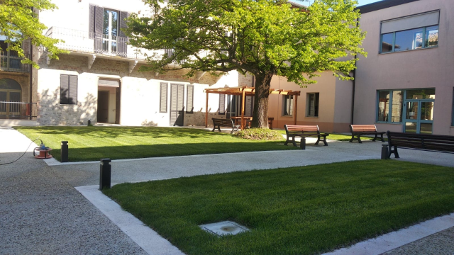 Nuovi spazi verdi alla Residenza Protetta Veralli-Cortesi di Todi
